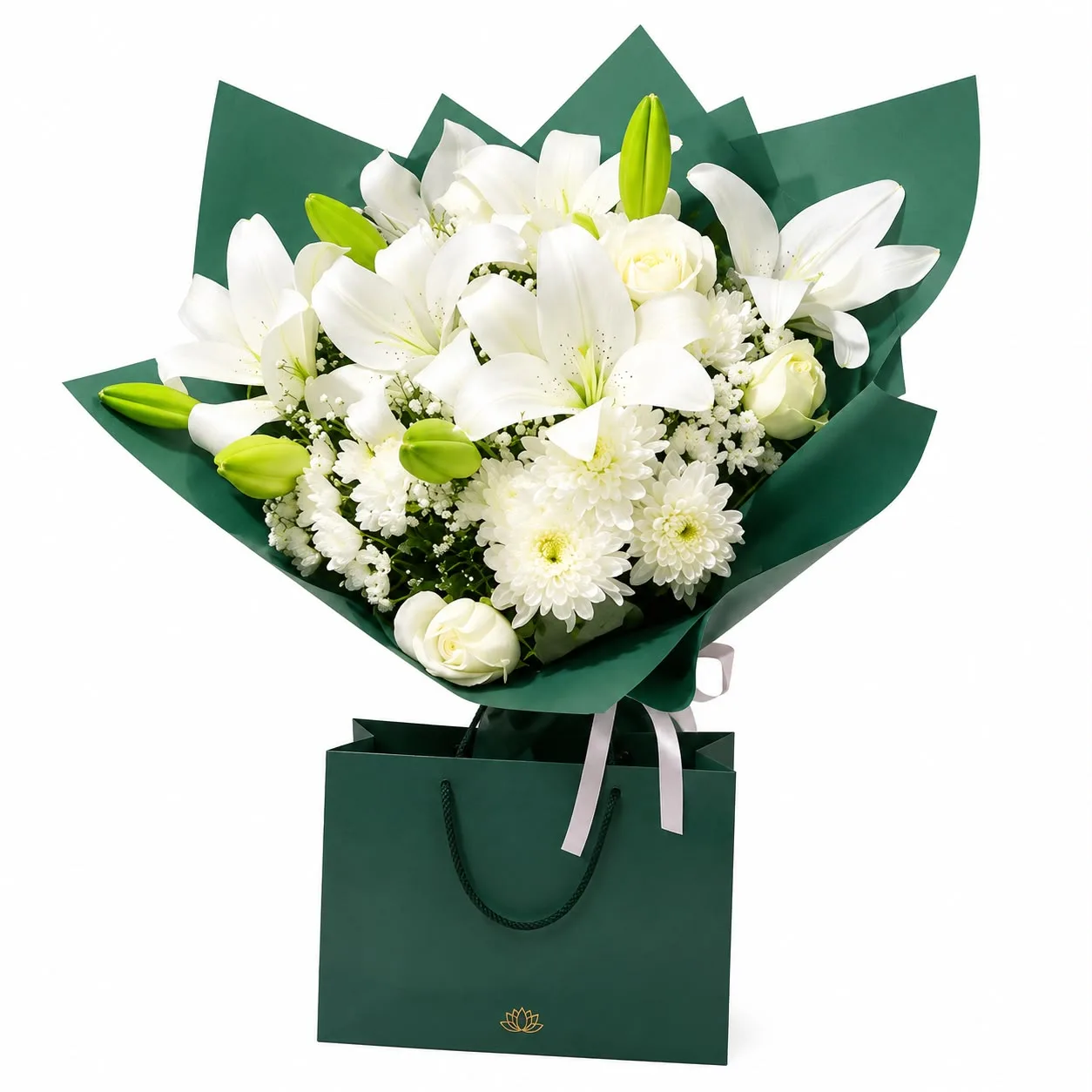 ورد مع هدايا 25